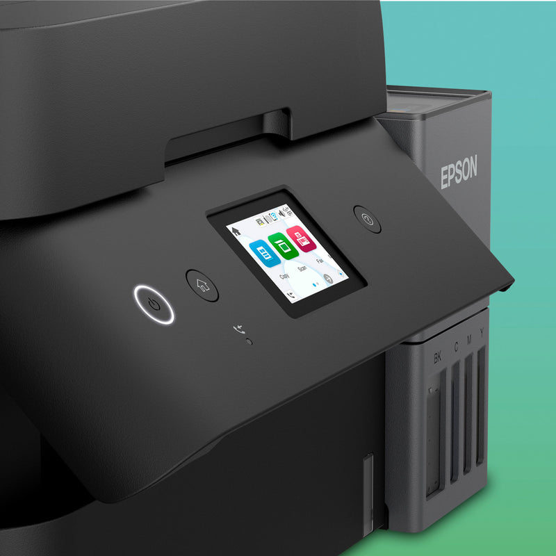 Afbeelding laden in galerijviewer, Epson ecotank et-4950 all-in-one inkjetprinter (zwart, faxen, scannen, kopiëren, wifi, inclusief tot 3 jaar inkt)
