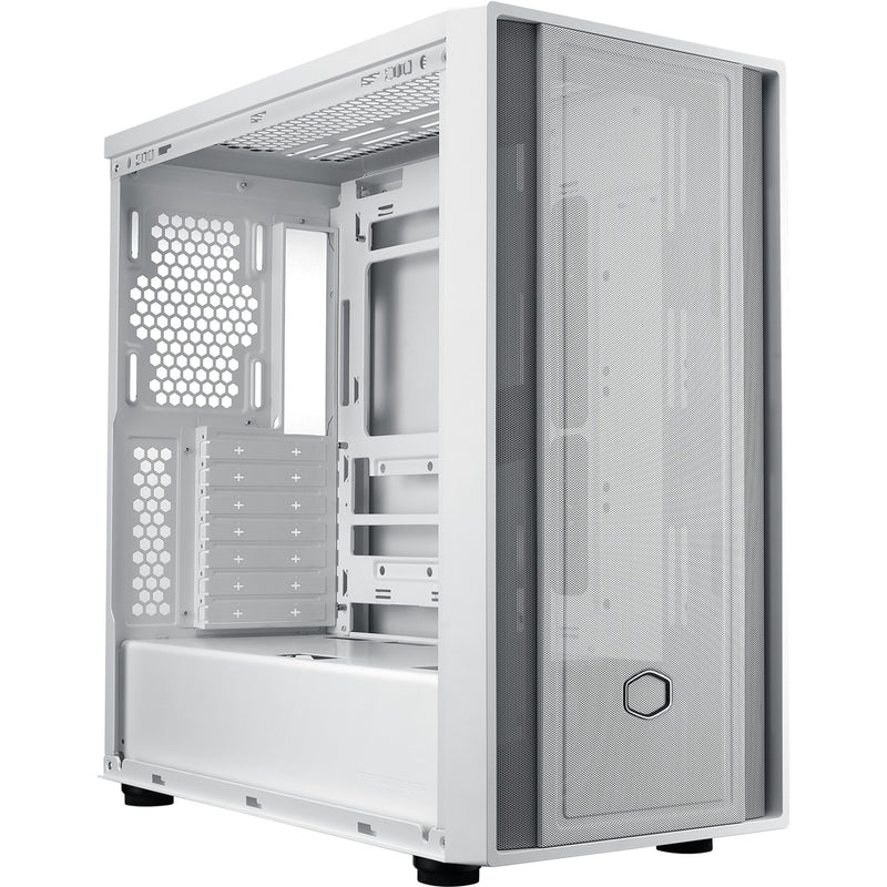 Afbeelding laden in galerijviewer, Cooler master masterbox 600 lite midi tower behuizing (wit | 2x usb-a | 1x usb-c | rgb | tempered glass)