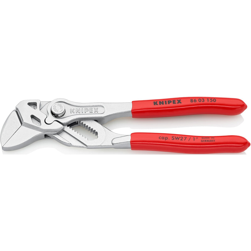 Afbeelding laden in galerijviewer, Knipex 86 03 150 serie - verstelbare tang - 150mm - vlakke bekken - ergonomische handgreep