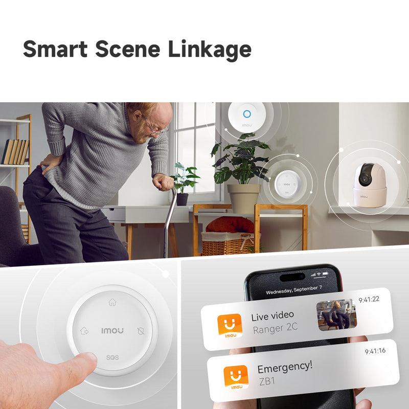 Afbeelding laden in galerijviewer, Imou zb1 afstandsbediening (wit, zigbee)
