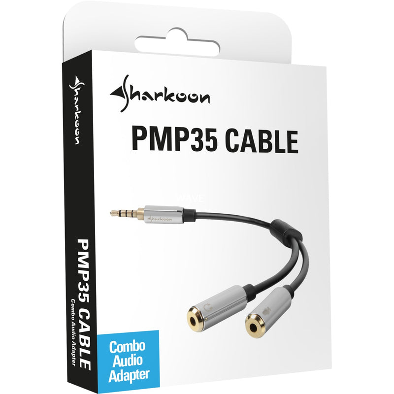 Afbeelding laden in galerijviewer, Sharkoon pmp35 kabel (0,12 meter)