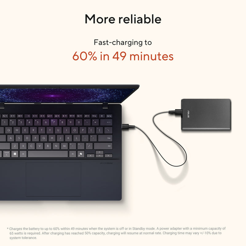 Afbeelding laden in galerijviewer, Asus vivobook 14 m1407ga-ly012w 14 copilot+ laptop (zilver | ryzen ai 7 445 | radeon 840m | 16 gb | 512 gd ssd)