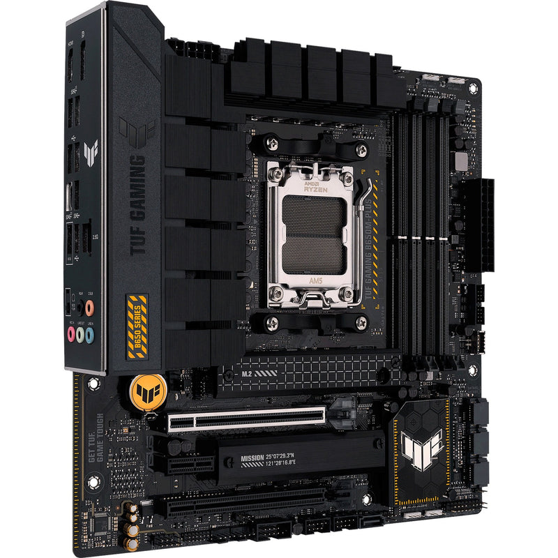 Afbeelding laden in galerijviewer, Asus tuf gaming b650m-plus socket am5 moederbord (zwart, raid, 2.5 gb-lan, sound, µatx)