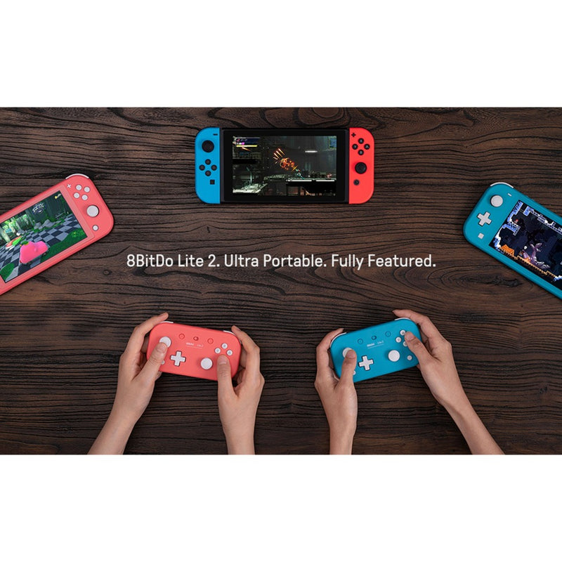 Afbeelding laden in galerijviewer, 8bitdo lite 2 pink gamepad (pink, android, switch, raspberry pi)