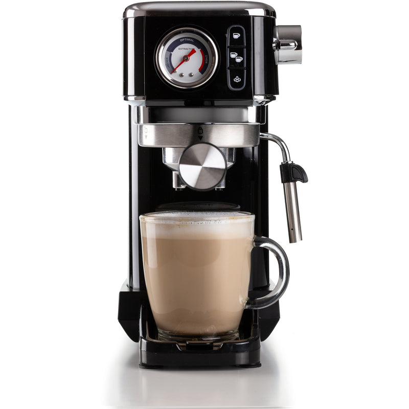 Afbeelding laden in galerijviewer, Ariete moderna espresso slim 1381 12 espressomachine (zwart)