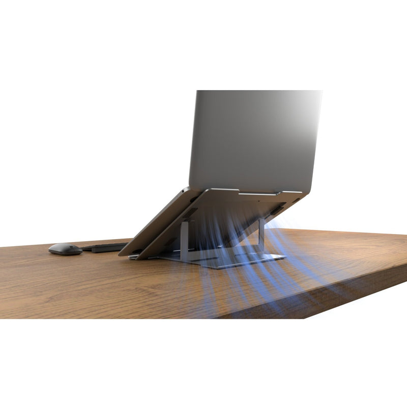 Afbeelding laden in galerijviewer, Kensington easy riser aluminium laptop riser standaard (aluminium)