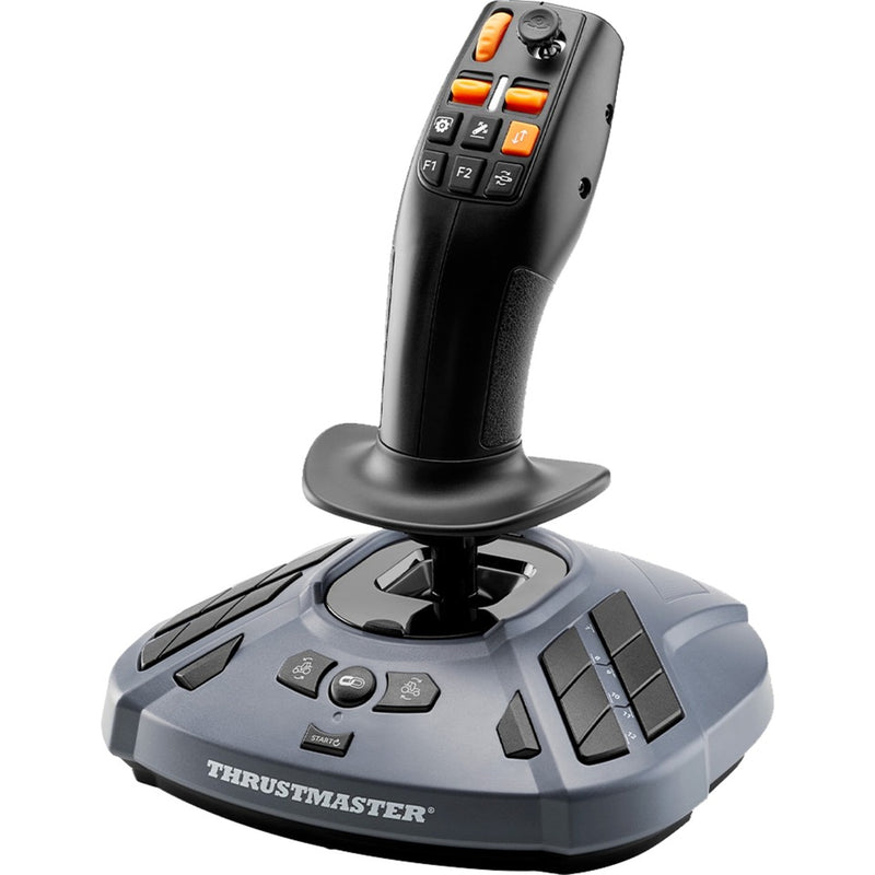 Afbeelding laden in galerijviewer, Thrustmaster simtask farmstick joystick (zwart grijs, pc)