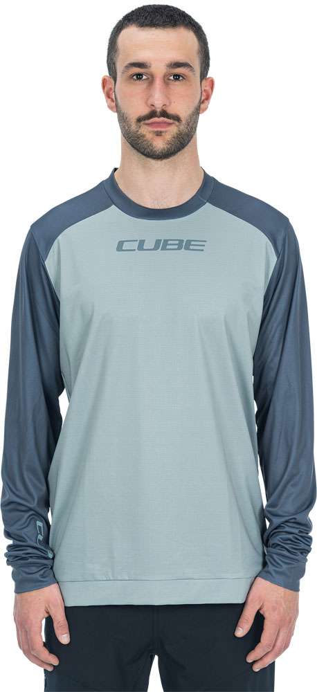 Afbeelding laden in galerijviewer, Cube atx - mtb long sleeve jersey