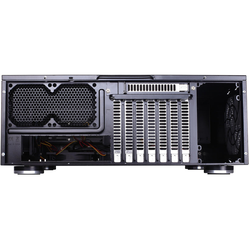 Afbeelding laden in galerijviewer, Silverstone grandia gd07b htpc behuizing (zwart | 2x usb-a)