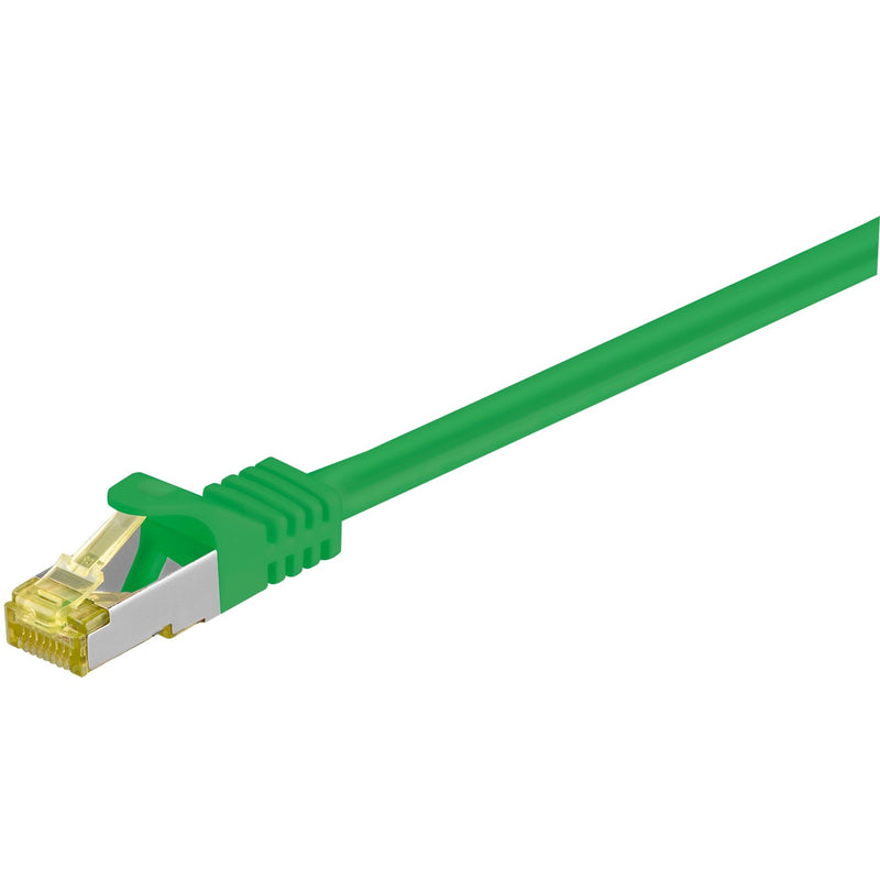 Afbeelding laden in galerijviewer, Goobay cat.7 netwerkkabel (groen, 2 meter, s ftp (pimf), rj-45)