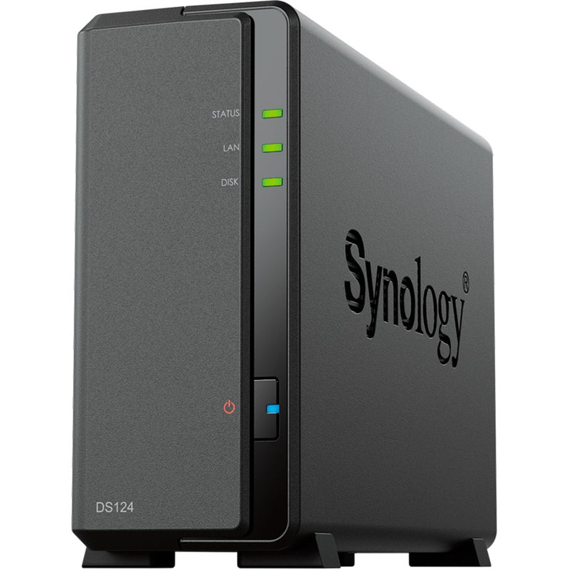 Afbeelding laden in galerijviewer, Synology diskstation ds124 nas (zwart, usb-a 3.2 (5 gbit s))