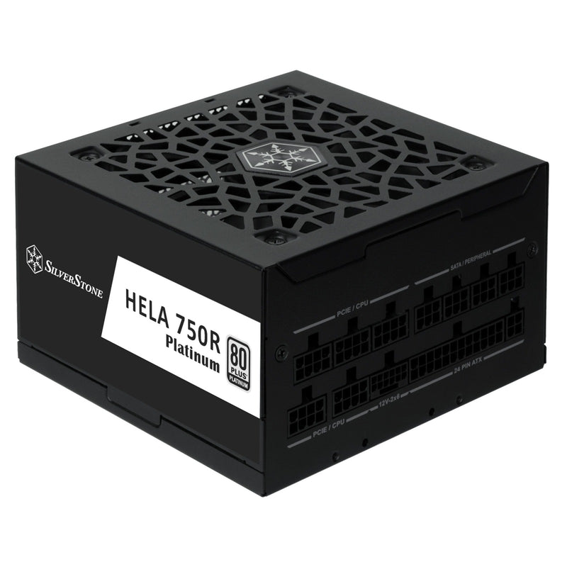 Afbeelding laden in galerijviewer, Silverstone hela 750r platinum modulaire 750 watt voeding (zwart, 4x pcie)
