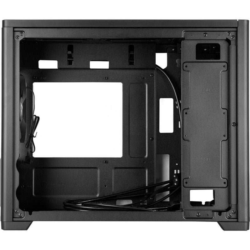 Afbeelding laden in galerijviewer, Chieftec bx-mesh mini tower behuizing (zwart | 1x usb-a | 1x usb-c | tempered glass)