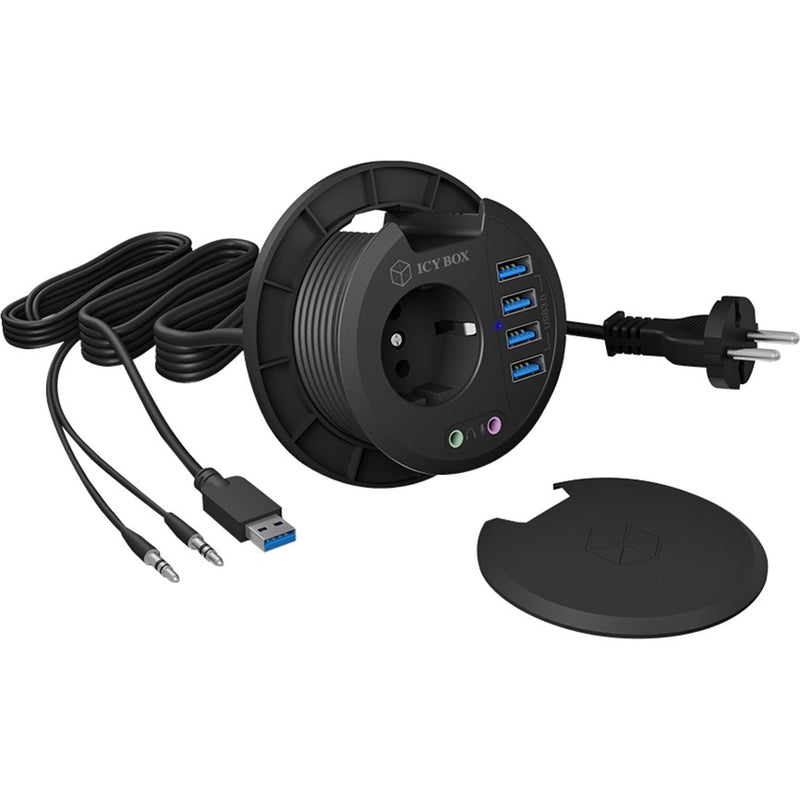 Afbeelding laden in galerijviewer, Icy box usb-hub ib-hub1430