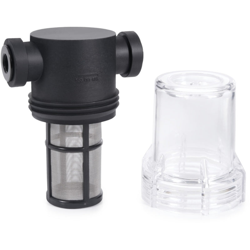Afbeelding laden in galerijviewer, Alphacool es big inline filter 2xg1 (zwart transparant)