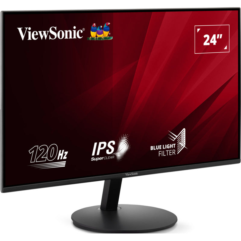 Afbeelding laden in galerijviewer, Viewsonic va24e1-h full hd 24 monitor (zwart, 1x hdmi, 1x vga, 120 hz)