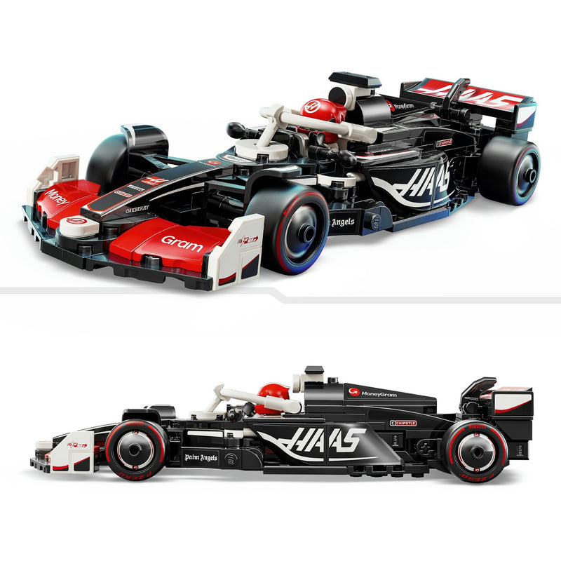 Afbeelding laden in galerijviewer, Lego speed champions moneygram haas f1 team vf-24 racewagen set - 77250