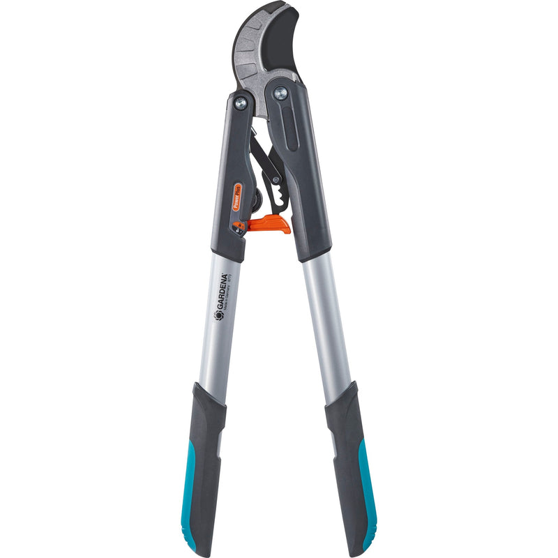 Afbeelding laden in galerijviewer, Gardena comfort hefboomtakkenschaar smartcut (grijs turquoise, 8773-20)