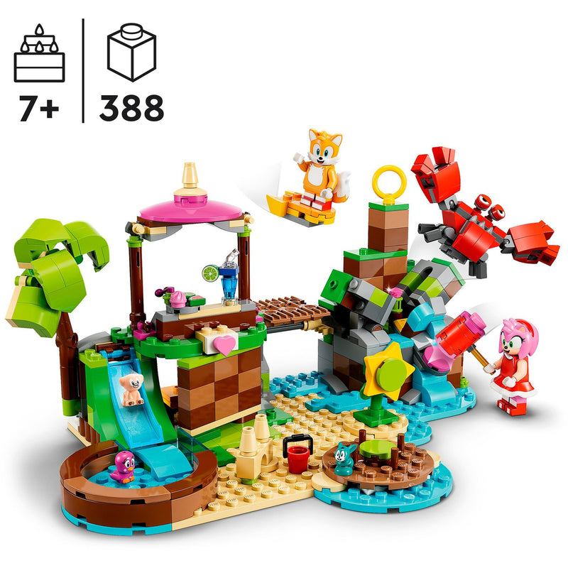 Afbeelding laden in galerijviewer, Lego sonic the hedgehog - amy's dierenopvangeiland constructiespeelgoed (76992)