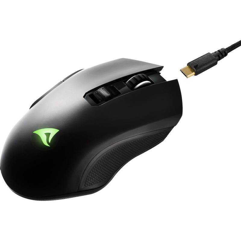 Afbeelding laden in galerijviewer, Sharkoon skiller sgm30w gaming muis (zwart, 600 - 6000 dpi, rgb, 2.4 ghz usb)