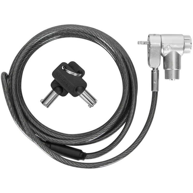 Afbeelding laden in galerijviewer, Targus defcon ultimate universal keyed cable lock with adaptable lock head diefstalbeveiliging