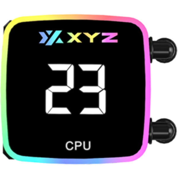 Afbeelding laden in galerijviewer, Xyz pc gear aquapulse aio 360 waterkoeling (zwart, argb, pwm)