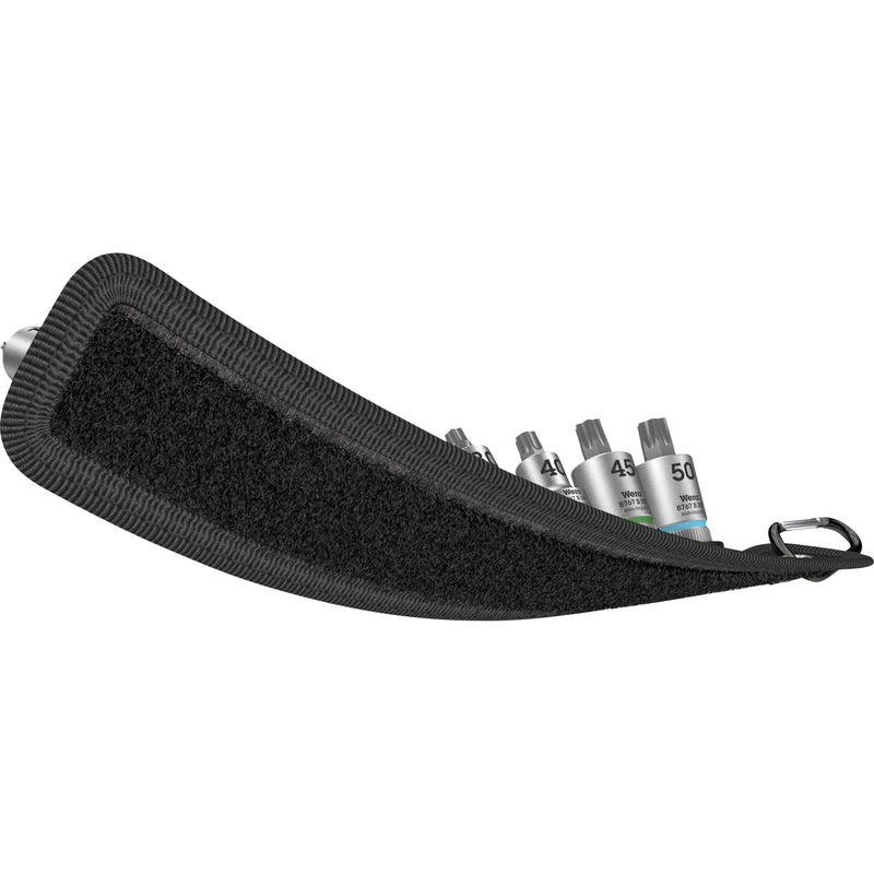Afbeelding laden in galerijviewer, Wera belt b 3 torx® hf zyklop bitdoppen set torx dopsleutel (zwart zilver, met vasthoudfunctie, 3 8 -aandrijving, 9-delig)