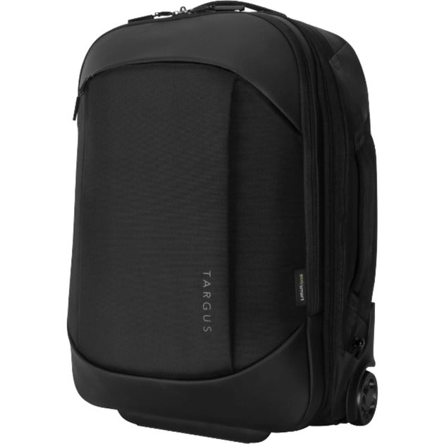 Afbeelding laden in galerijviewer, Targus 15.6” ecosmart mobile tech traveler rolling backpack trolley (zwart)