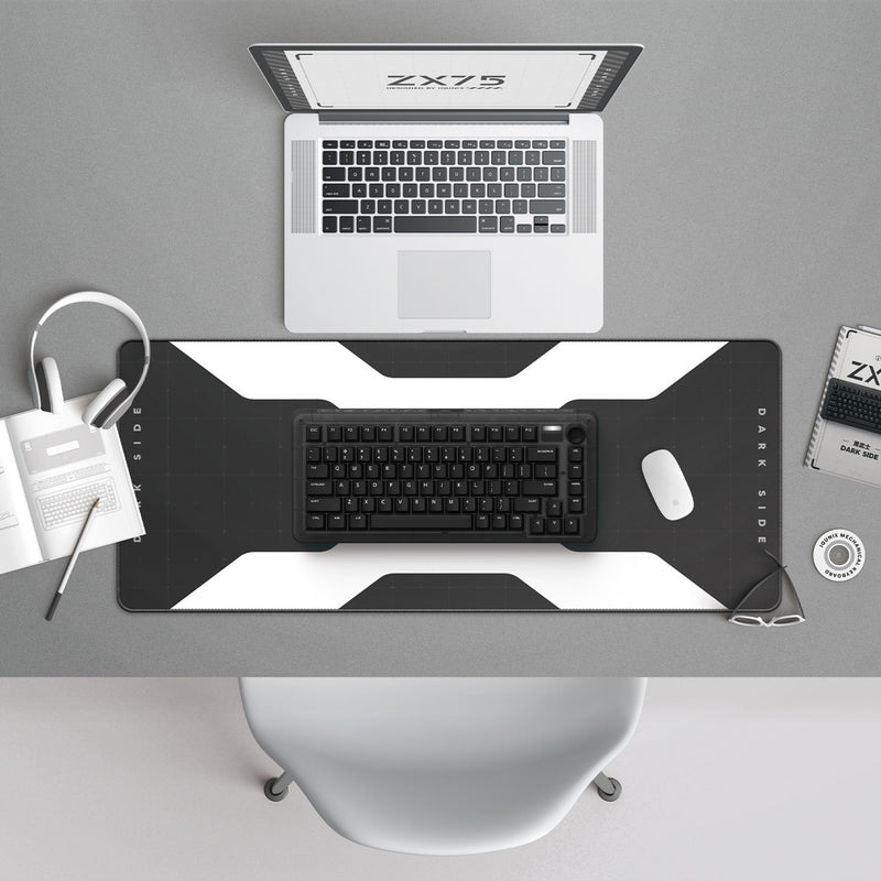 Afbeelding laden in galerijviewer, Iqunix zx75 dark side wireless mechanical keyboard (zwart, us lay-out (qwerty), cherry mx red, 75%, rgb leds, hot-swappable, double-shot pbt, 2.4ghz | bluetooth 5.1 | usb-c)