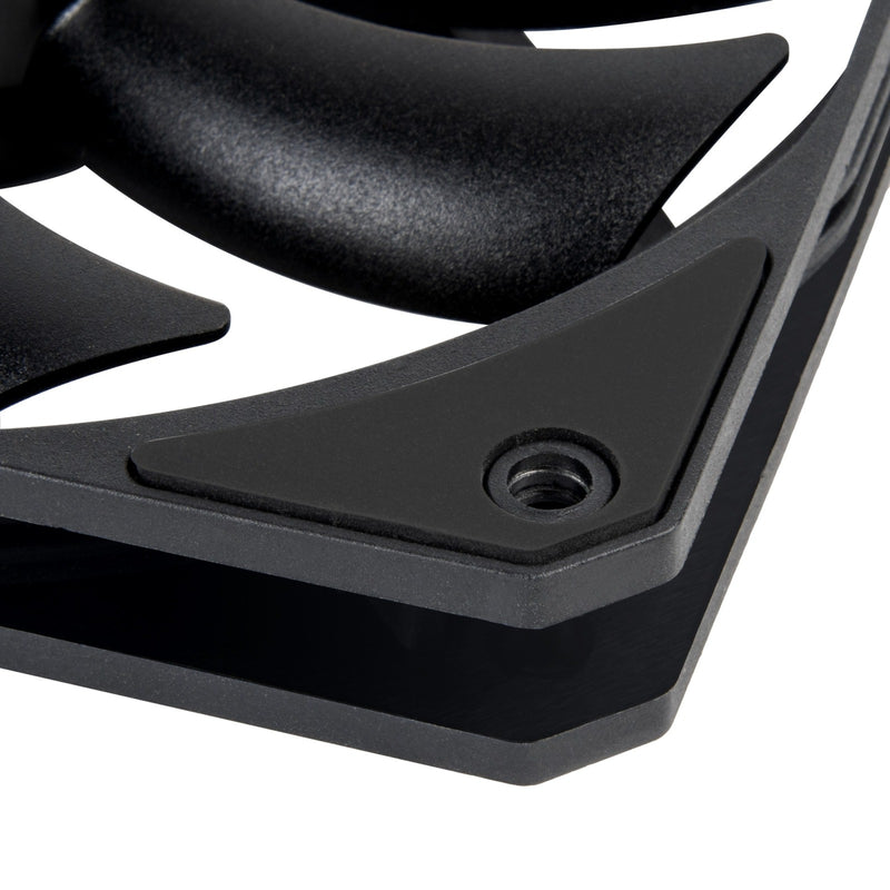 Afbeelding laden in galerijviewer, Silverstone air slimmer 120 case fan (zwart, 120 x 15 x 120 mm, pwm)