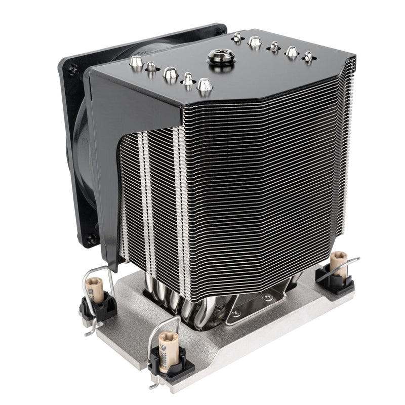 Afbeelding laden in galerijviewer, Silverstone sst-xe04-4677vb cpu-koeler (zwart, 4-pins pwm fan-connector)