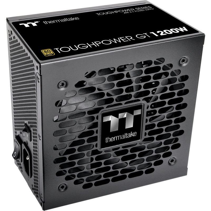 Afbeelding laden in galerijviewer, Thermaltake toughpower gt modulaire 1200 watt voeding (zwart, 5x pcie)