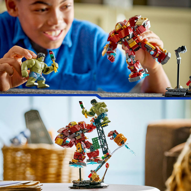Afbeelding laden in galerijviewer, Lego super heroes 76343 marvel ultieme strijd: hulkbuster vs. hulk
