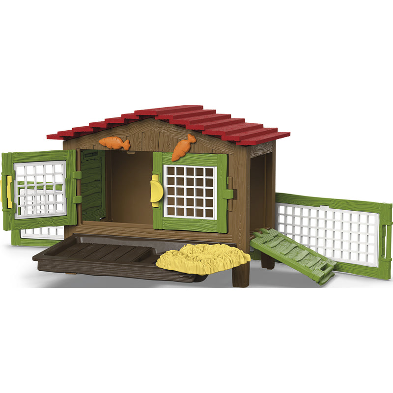 Afbeelding laden in galerijviewer, Schleich farm world - konijnenhok speelfiguur (42728)