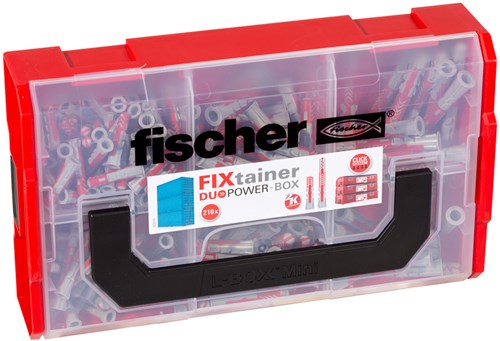 Afbeelding laden in galerijviewer, Fischer fixtainer duopower pluggen kort en lang