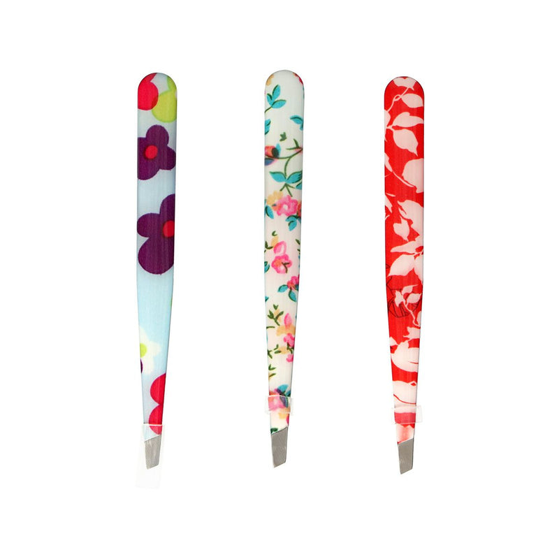 Afbeelding laden in galerijviewer, Face nail pincet bloemen assorti