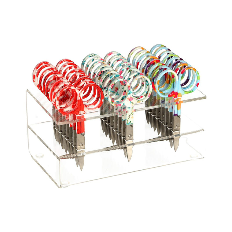 Afbeelding laden in galerijviewer, Face nail nagelschaar bloemen assorti display 24 stuks