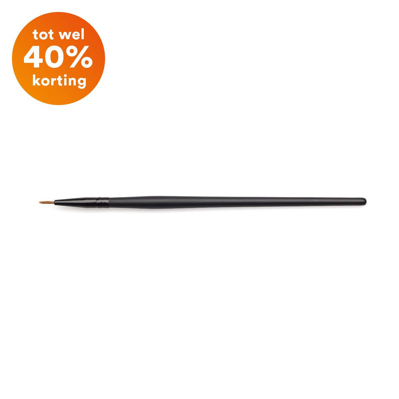 Afbeelding laden in galerijviewer, Face nail lippenpenseel dun zwart zonder blister