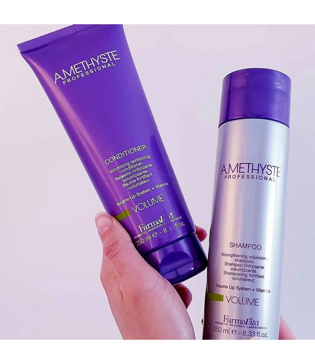Afbeelding laden in galerijviewer, Farmavita amethyste volume shampoo 250ml