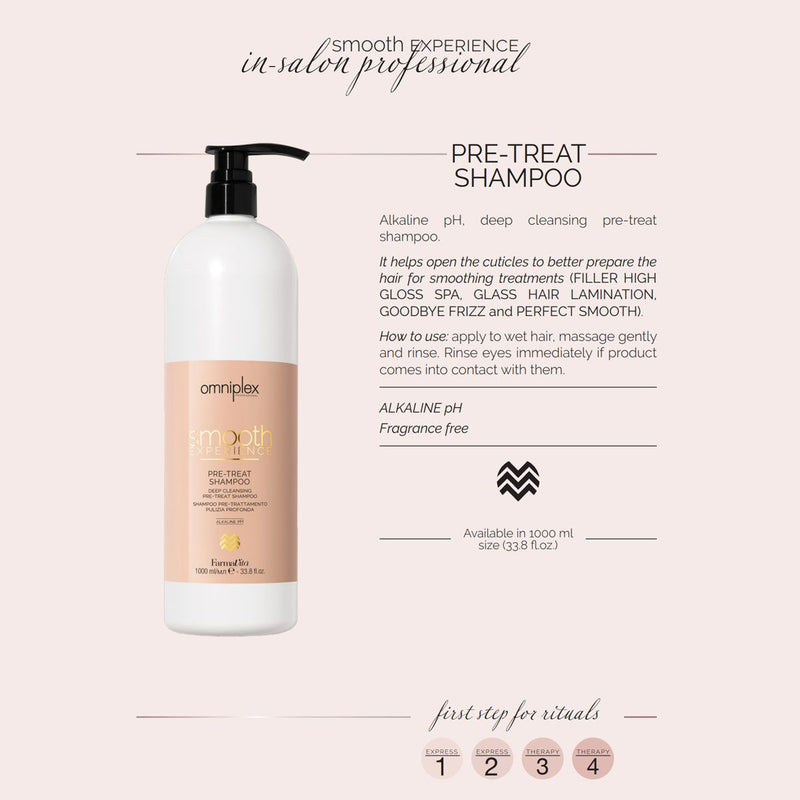 Afbeelding laden in galerijviewer, Farmavita omniplex smooth experience pre-treat shampoo 1000ml