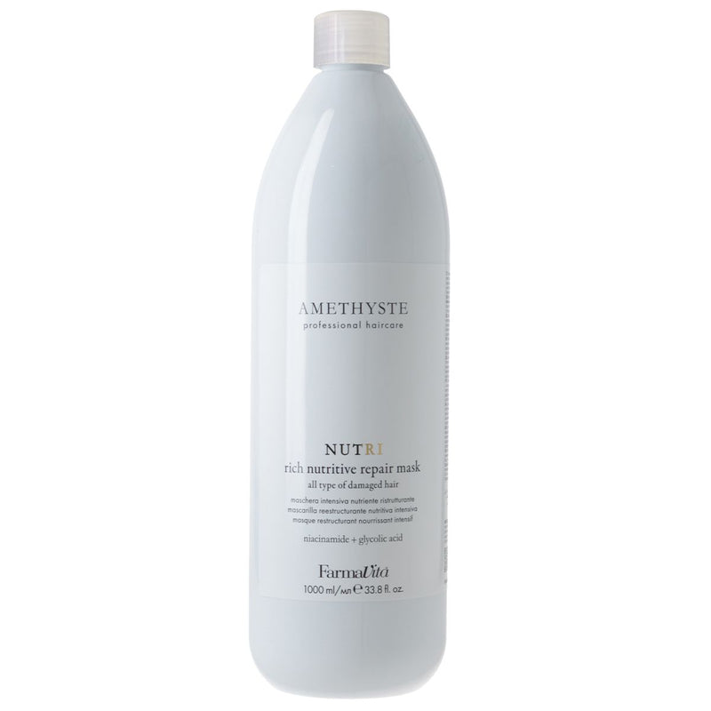 Afbeelding laden in galerijviewer, Farmavita amethyste nutri rich nutritive repair masker 1000ml