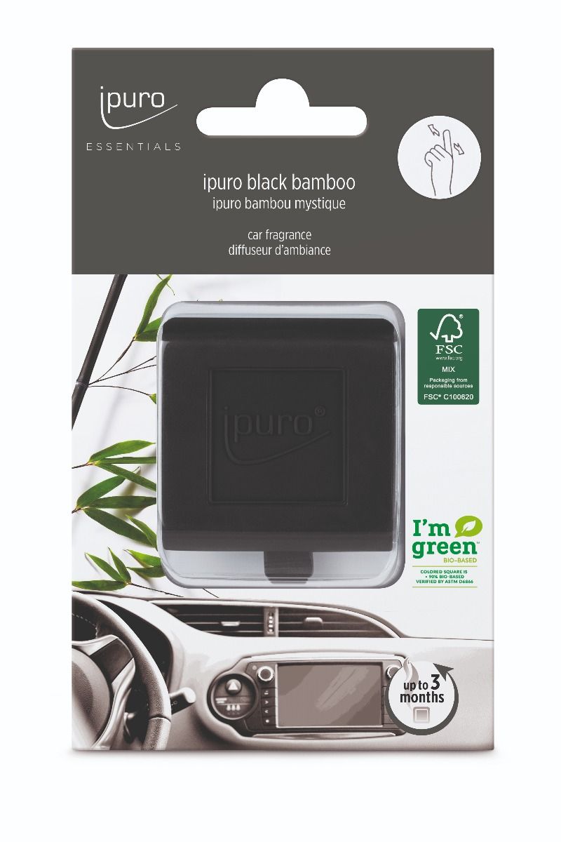 Afbeelding laden in galerijviewer, Ipuro car line black bamboo