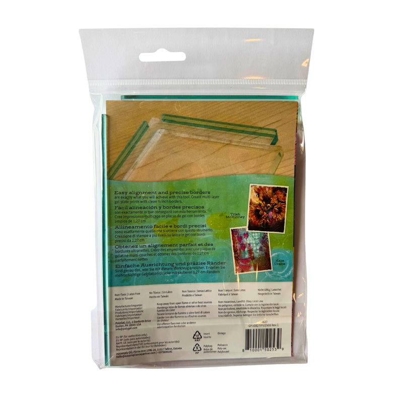 Afbeelding laden in galerijviewer, Gel press • placement tool 12,7x17,7x1,2cm
