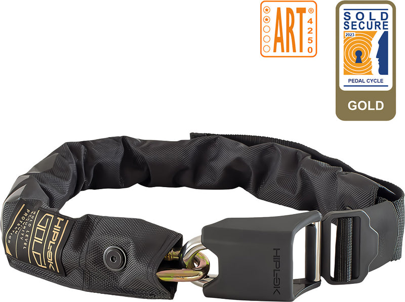 Afbeelding laden in galerijviewer, Hiplok gold 85cm chain lock