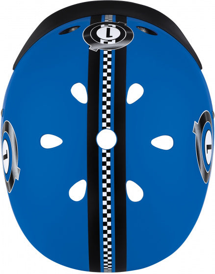 Afbeelding laden in galerijviewer, Globber Lights helm blauw maat 48-53 cm