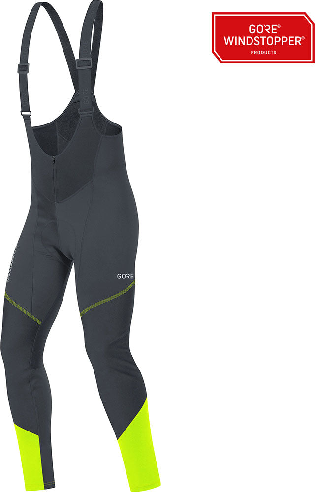 Afbeelding laden in galerijviewer, Gorewear c3 gore® windstopper® - bib tights with pad
