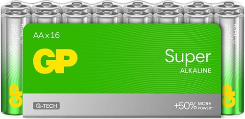 Afbeelding laden in galerijviewer, Super alkaline AA-batterijen 16PK
