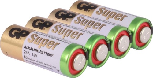 Afbeelding laden in galerijviewer, Gp 23a 12 volt alkaline blister 4 3011961