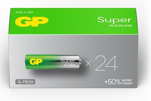 Afbeelding laden in galerijviewer, Gp super alkaline batterij aa doos(24) - 3012290