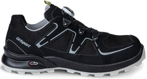 Afbeelding laden in galerijviewer, Grisport safety cross horizon 33606 boa s3 | zwart zilver | maat 47 - 00.049.011.47